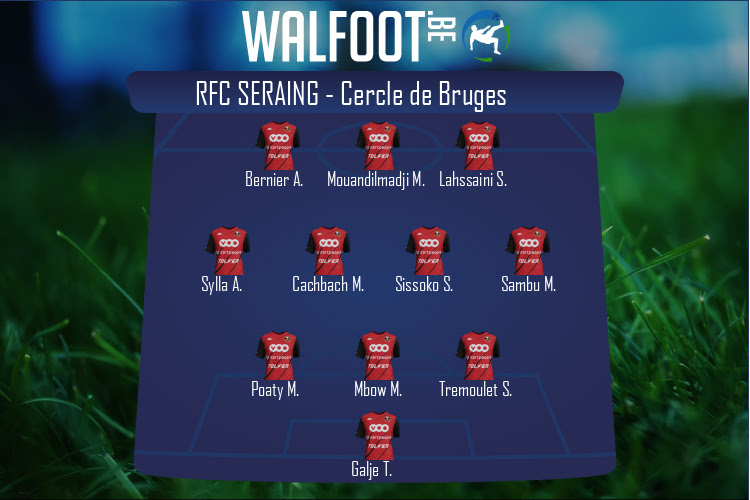 Composition RFC Seraing | RFC Seraing - Cercle de Bruges (18/10/2022)