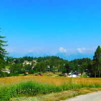 Estate prati boschi e montagna di 