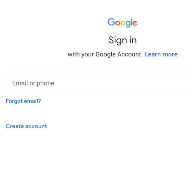 google play sign in