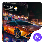 Cover Image of Download Luxury cool passion sports car– APUS theme 301 APK