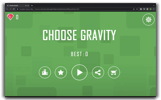 Choose Gravity Game - HTML5 Game