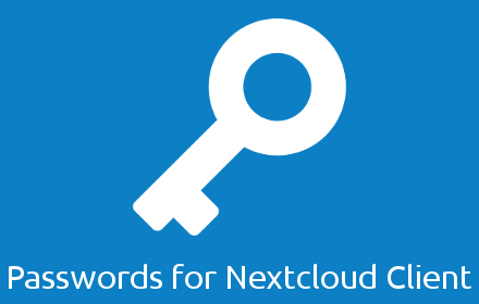 Passwords for Nextcloud Browser Extension small promo image