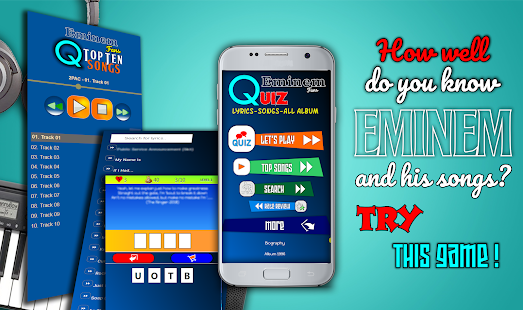 Eminem Fans Quiz: Songs & Lyrics(圖1)-速報App
