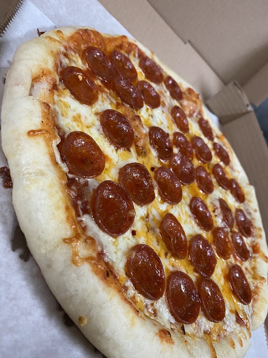 Pepperoni pizza