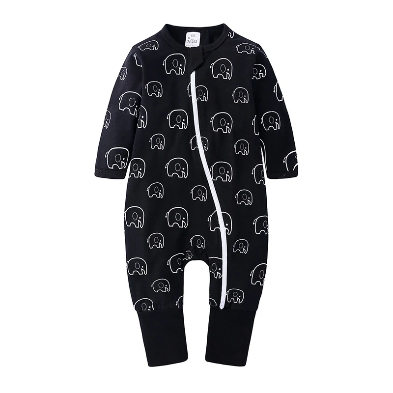 Barboteuse bébé manches longues Vêtements nouveau-né Body bébé Confortable et doux pour bébé. Idéal pour les journées et les nuits paisibles.