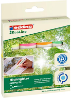 Tekstmarker EDDING 24 EcoLine (4) (Org.nr.4-24-4)