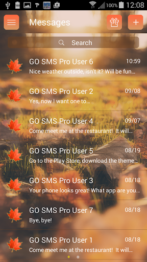 免費下載個人化APP|Autumn GO SMS Theme app開箱文|APP開箱王