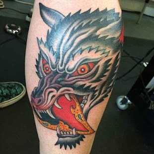 Free Wolf Tattoo Design APK
