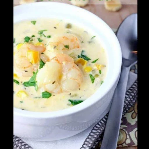 Prawns Sweet Com Soup