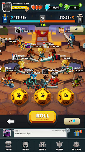 Screenshot Slash & Roll: Dice Heroes