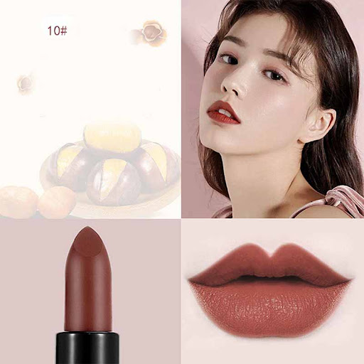 Title 3, Caramel Red Brown Matte Velvet Lipstick