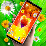 Cover Image of Herunterladen Live wallpaper for Galaxy J2 ⭐ Hearts Themes 5.1.2 APK