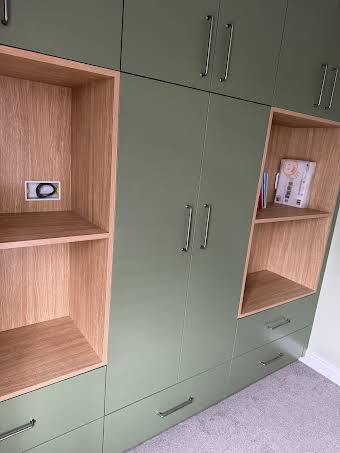 Wardrobe with display units album cover