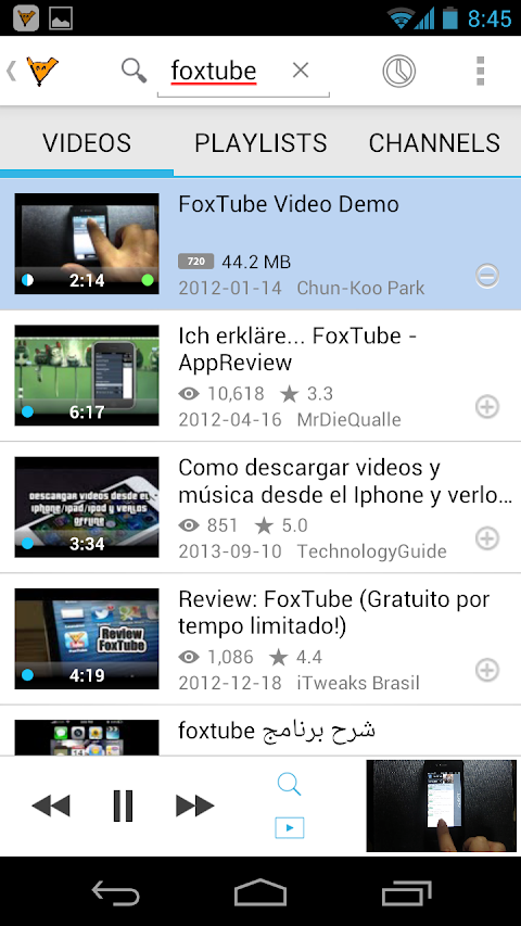 FoxTube - YouTube Playerのおすすめ画像3