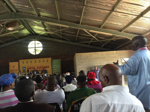 A consultative meeting between the BCM District Geographical Name Change Council (DGNC) and ward 26 residents took place yesterday Picture: MAMELA GOWA