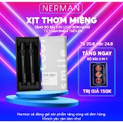 [Mã Cosnm6 Giảm 8% Đơn 249K] Xịt Thơm Miệng Nerman Cool Smile 2 Hương Ice Coffee & Lemon Ice 10Ml/Chai