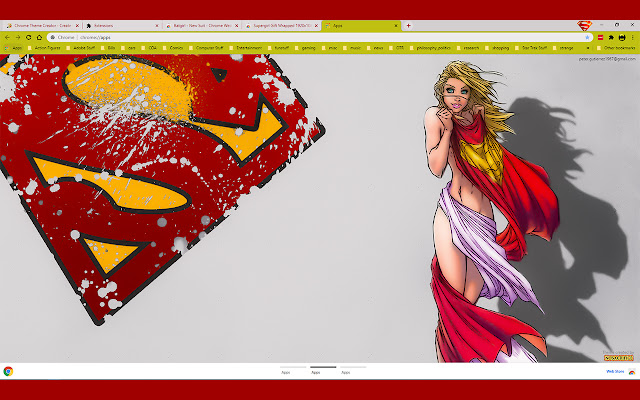 Supergirl Gift Wrapped 1920x1080 chrome extension