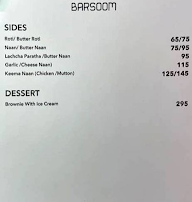 Barsoom menu 1