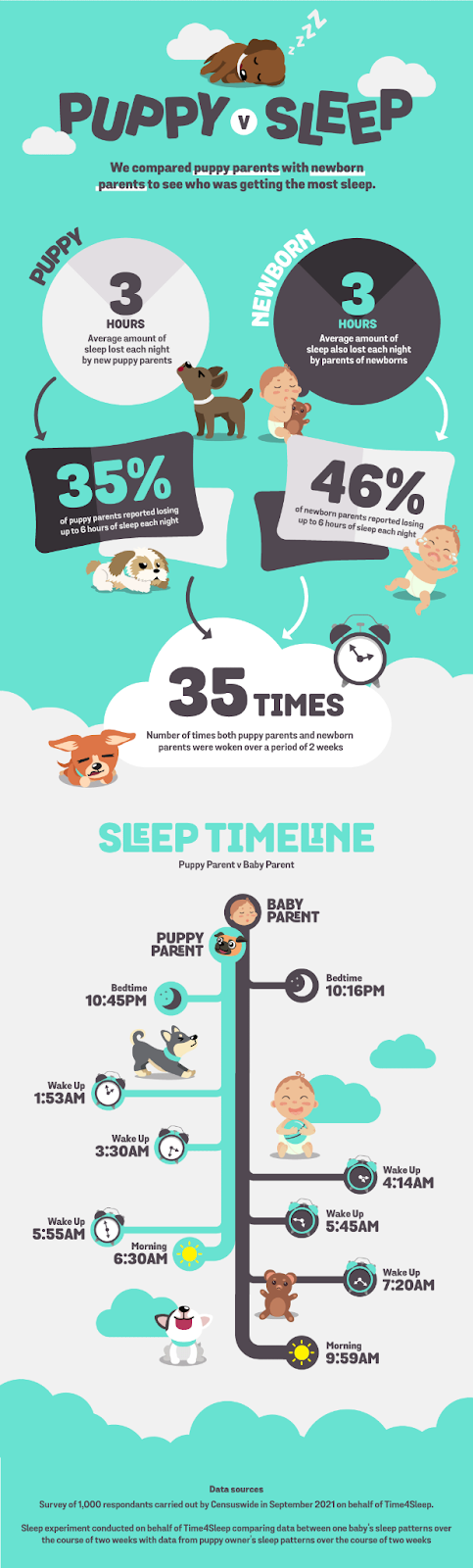 parent vs pawrent infographic