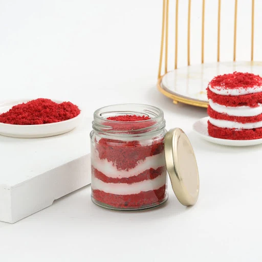 Red Velvet Mini Jar Cake (200 ML)