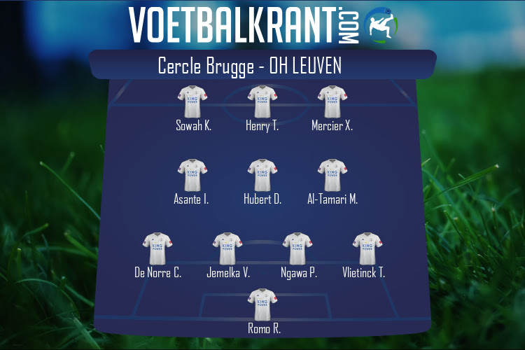 Opstelling OH Leuven | Cercle Brugge - OH Leuven (10/04/2021)