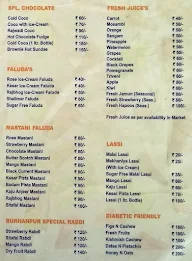 Burhanpur Jalebi & Juice Center menu 2