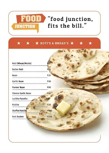 Food Junction menu 