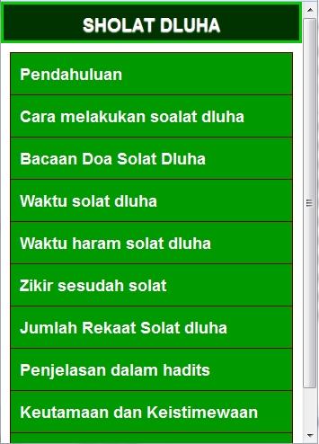 RAHASIA SHOLAT DHUHA