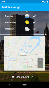 Middlesbrough, North Yorkshire UK - weather - náhled