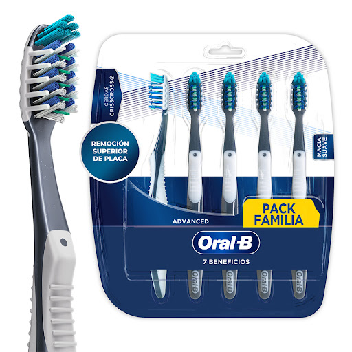 Cepillos Dentales Oral-B Suave Advanced 7 Beneficios x 5 und