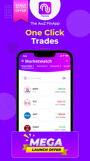 Screenshot Nuuu: Stock & Options Trading