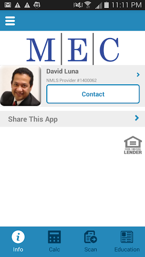 David Luna's Mortgage App