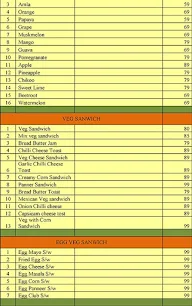 Greenleafs Nutrients menu 5