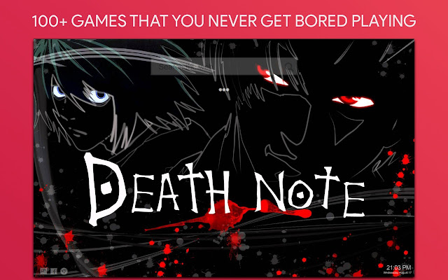 Death Note Wallpaper HD Custom New Tab