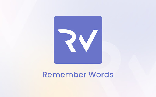 RW - Remember Words