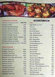 Jayesh Bar & Restaurant menu 1