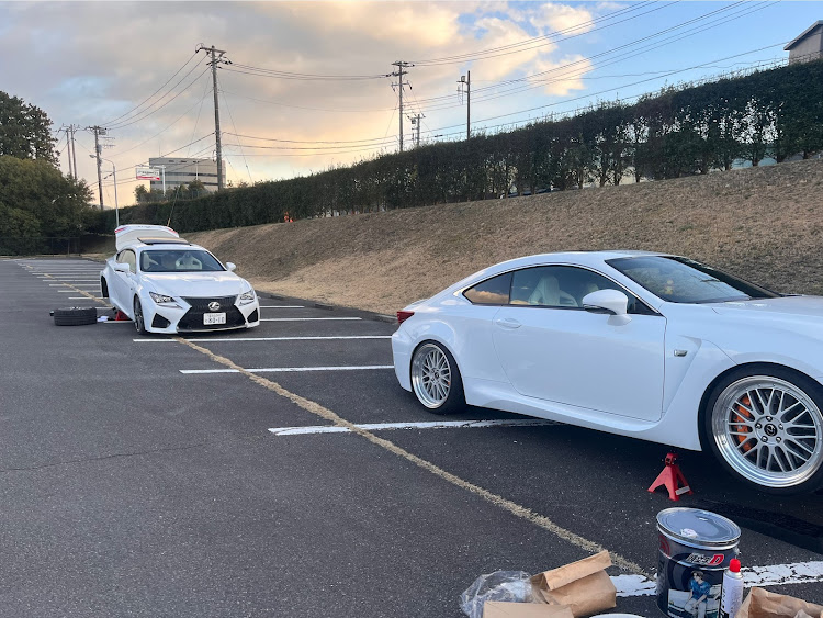 RC Fのレクサス・RCF・毎月10日はレクサス10系祭り・毎月10日は10系RCの日・車高調整に関するカスタム事例の投稿画像1枚目