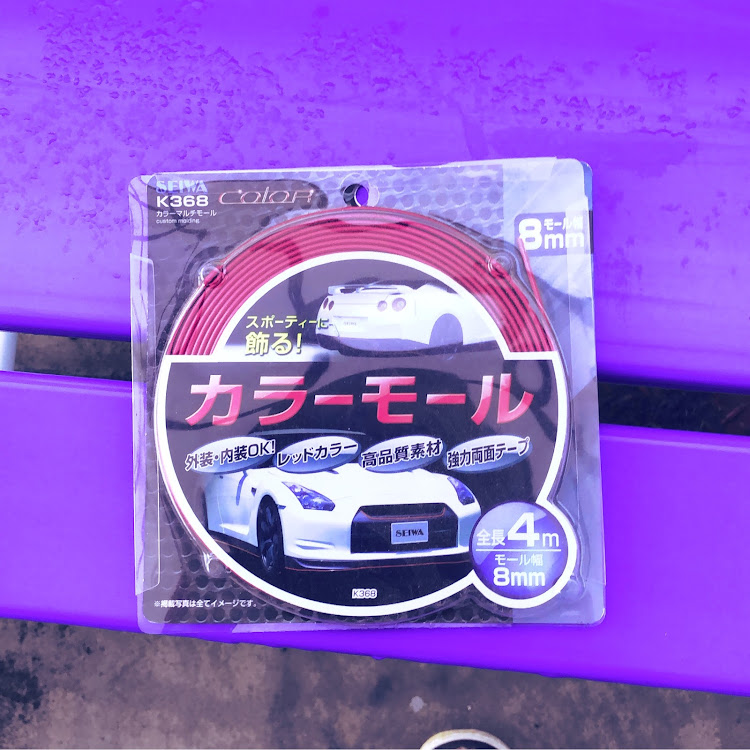 シエンタのシエンタハイブリッド・シエンタ170・レッドモール・ＤＩＹ作業に関するカスタム事例の投稿画像1枚目