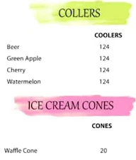 Giani's Ice Cream menu 5