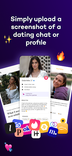 Screenshot Flirtist - AI Dating Assistant