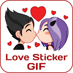 Cover Image of Download Love GIF Stickers 0.2 APK