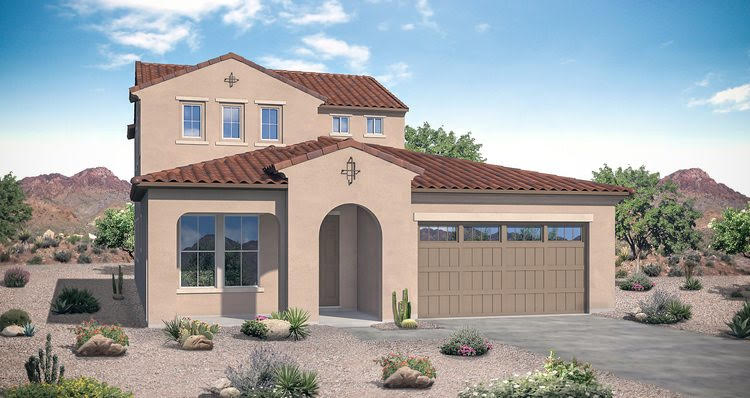 Berkeley floor plan in Norland at Kensington Estates Gilbert AZ 85297 by Woodside Homes