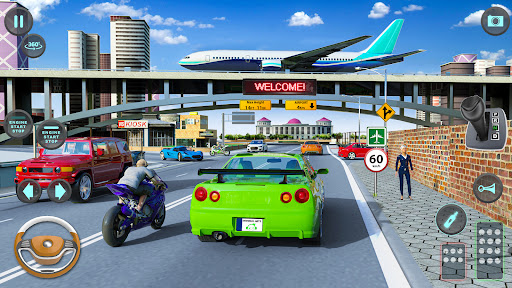 Screenshot Modern Car Driving School Game