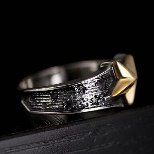Title 4, Personality Mens XINGX Little Finger Ring, sta...
