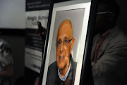 ANC stalwart and struggle icon Ahmed Kathrada’s portrait. File photo.