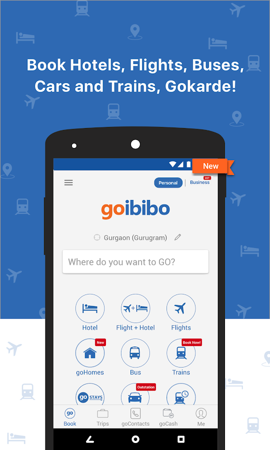 Goibibo - Flight Hotel Bus Car IRCTC Booking App - Android