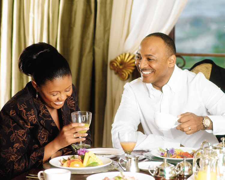 Basetsano Khumalo and her husband Romeo Khumalo. (File photo.)