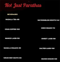 Not Just Parathas menu 6