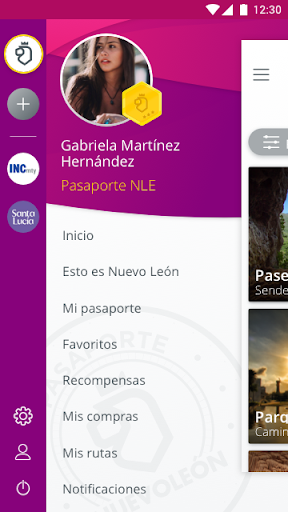 Screenshot Pasaporte Nuevo León