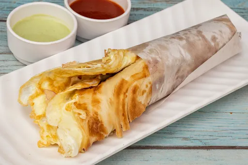 Double Egg Aloo Roll